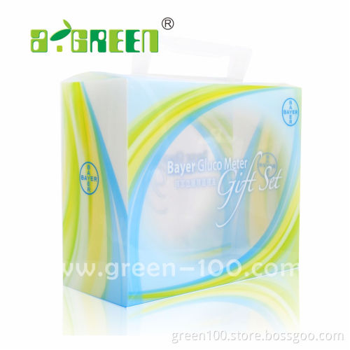 New Design Plastic PET Gift Packaging Box (Green-03)